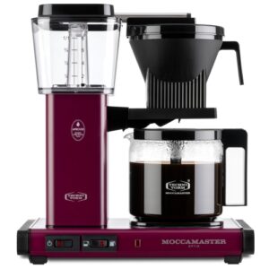 Moccamaster kaffemaskine - MOCCAMASTER Optio - Cherry